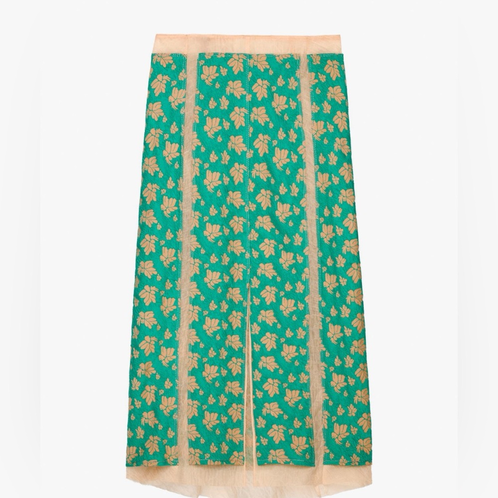 LIMITED EDITION JACQUARD SKIRT Zara , NWT
